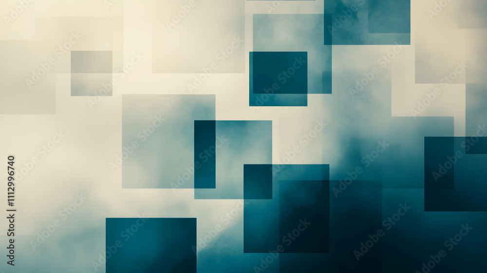 Abstract teal and beige square overlay design, ideal for backgrounds, presentations, or website headers. Modern, artistic, and minimalist. Abstract teal and beige square overlay design, ideal for backgrounds, presentations, or website headers. Modern, artistic, and minimalist.