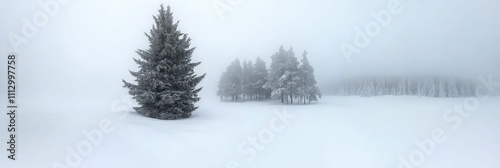 Winter scene in Taganay National Park, Chelyabinsk region, South Ural, Russia photo