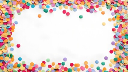 Confetti border