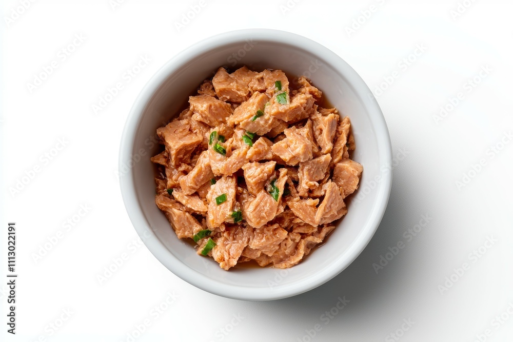 A bowl of food with meat and vegetables A bowl of food with meat and vegetables