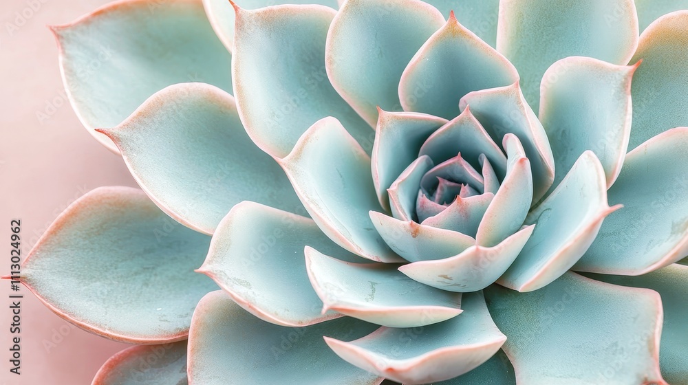 Macro shot of Echeveria succulent, capturing its intricate leaf structure with soft, soothing colors, abstract nature-inspired background in pastel tones Macro shot of Echeveria succulent, capturing its intricate leaf structure with soft, soothing colors, abstract nature-inspired background in pastel tones