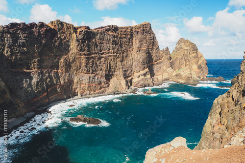 view of the coast of Madeira