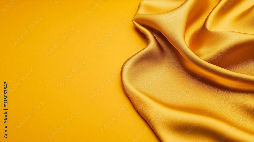 Fototapeta premium yellow silk background