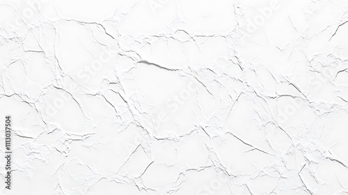 High-quality white paper background with crumpled edges