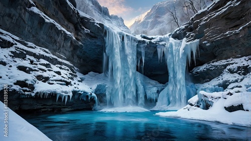 Winter magic: snowy landscapes, mountains, forests, frozen lakes, and cozy cabins — a fairytale of nature in every moment.