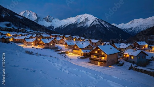 Winter magic: snowy landscapes, mountains, forests, frozen lakes, and cozy cabins — a fairytale of nature in every moment.