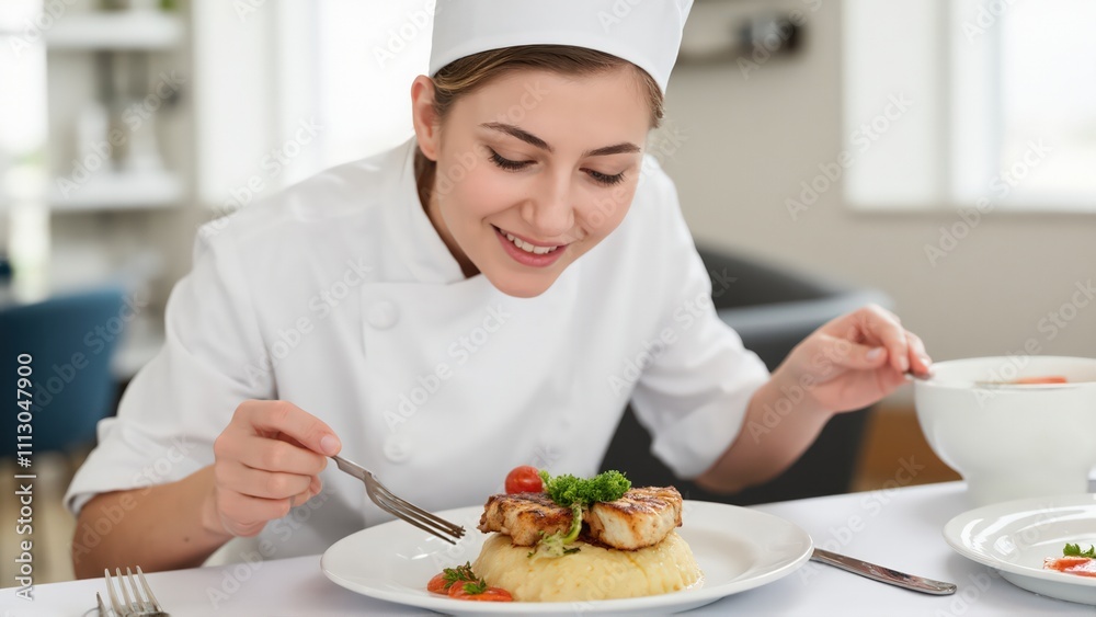 chef preparing food chef preparing food