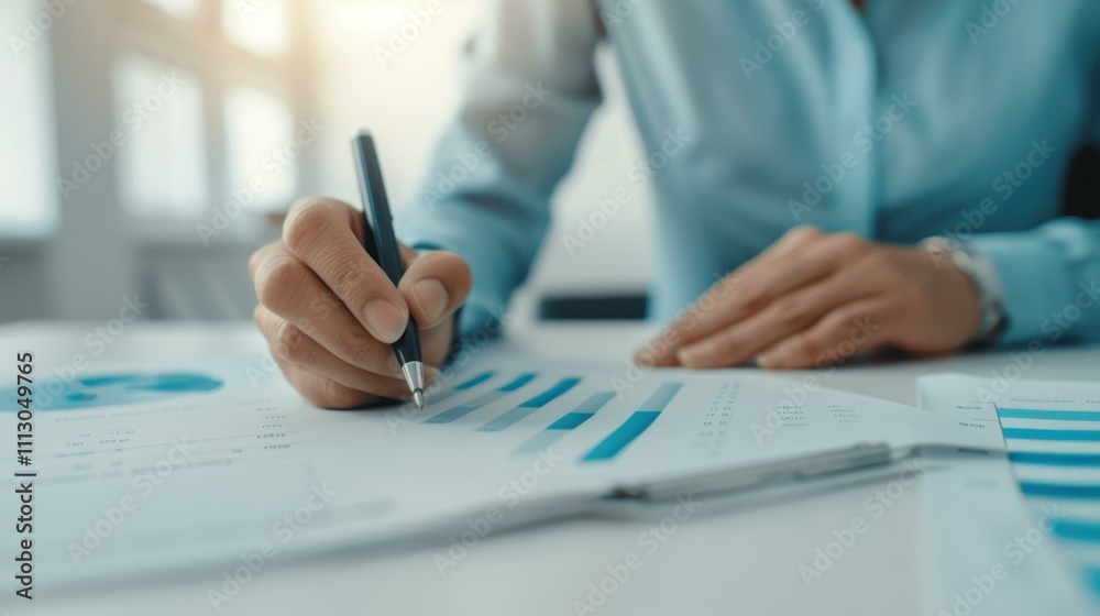 Chief Strategy Officer presents crucial insights to the board during the annual financial meeting in a formal setting. Chief Strategy Officer presents crucial insights to the board during the annual financial meeting in a formal setting.