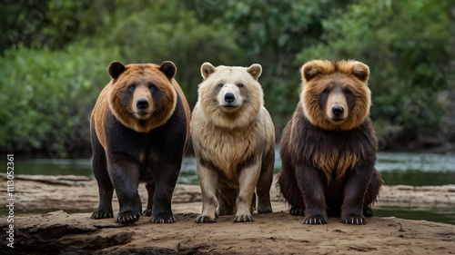 brown bear in the zoo