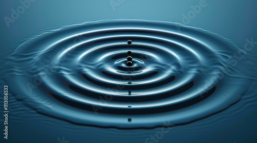 Dive into the depths of blue with abstract waves that resonate and create a vibrant ripple of energy.