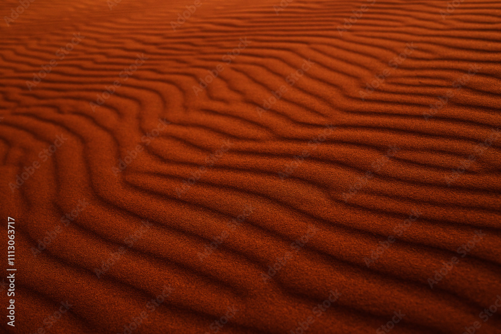 Close-Up of Windblown Sand Patterns Close-Up of Windblown Sand Patterns