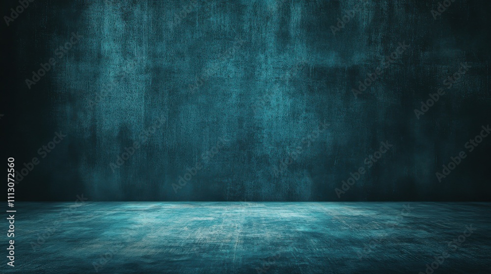 dark blue background texture with black vignette in old vintage textured border design, dark elegant teal color wall with light spotlight center dark blue background texture with black vignette in old vintage textured border design, dark elegant teal color wall with light spotlight center