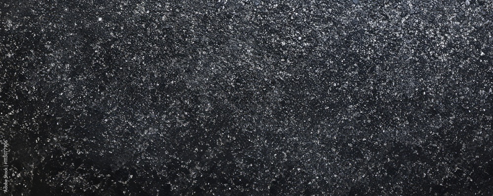 Obraz premium Dark gray grainy background, black white noise texture monochrome minimal grunge banner, header poster backdrop design
