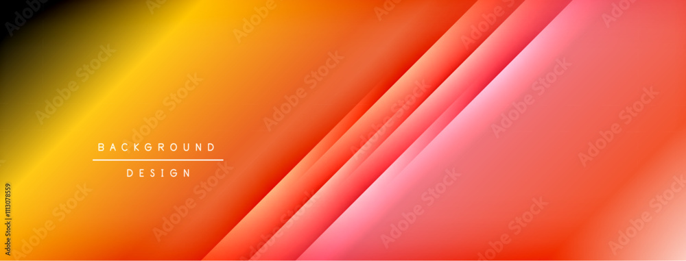 Colorful gradient with lines made of shadow and light. Creative background Colorful gradient with lines made of shadow and light. Creative background