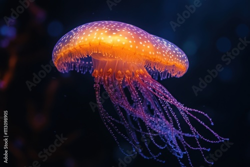 jellyfish in aquarium
