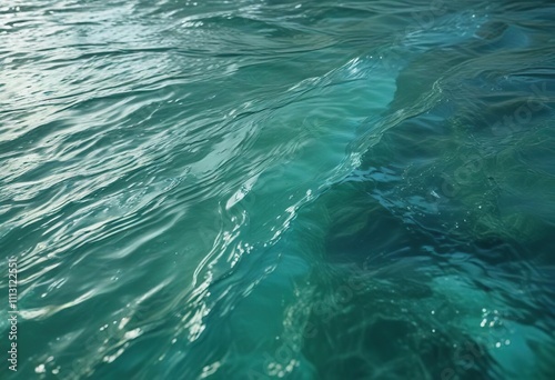 Soft abstract water texture in blue and green , soothing colors, natural elements