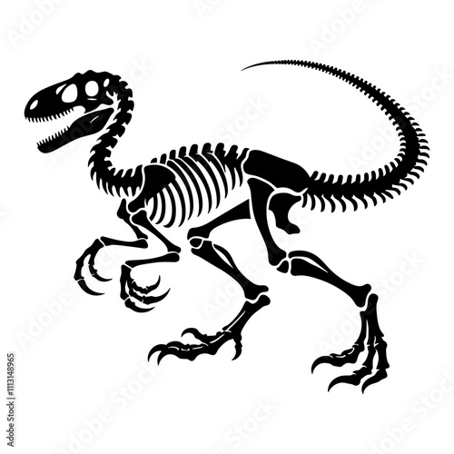 Velociraptor Skeleton