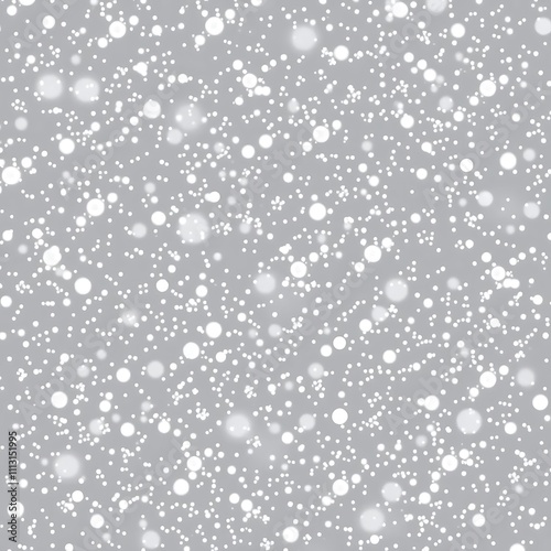 Wallpaper Mural christmas background with snowflakes Torontodigital.ca
