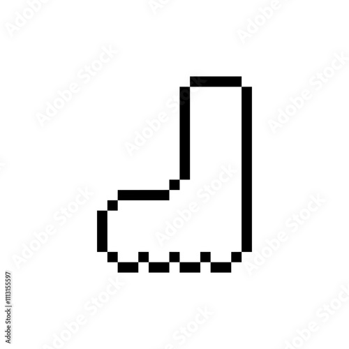 shoe pixel art for your needs
