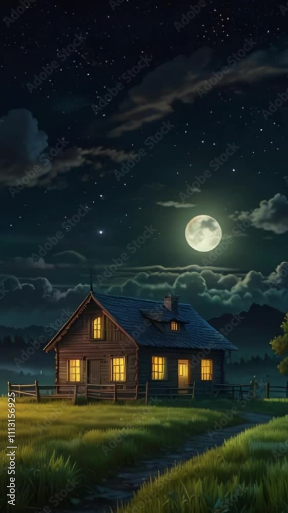 house in the night house in the night
