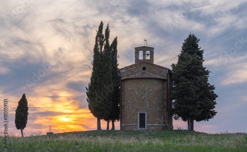 Tuscany countryside in Italy photo