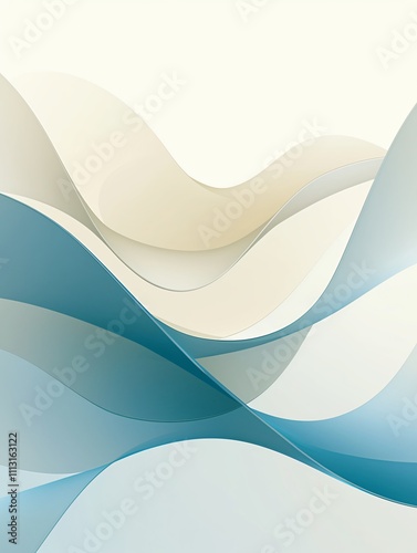 abstract blue wave background