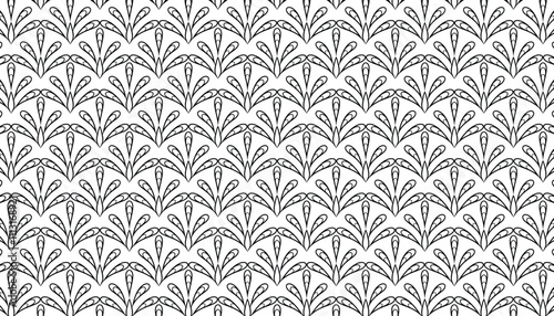 Unique creative Black tile pattern