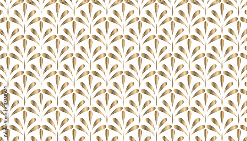Seamless pattern in the style of Baroque. Luxury background.
