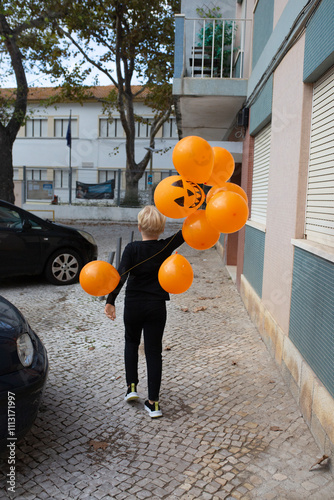 Halloween balloons  photo