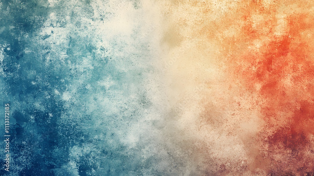 Obraz premium Abstract Blue Orange Textured Background Image