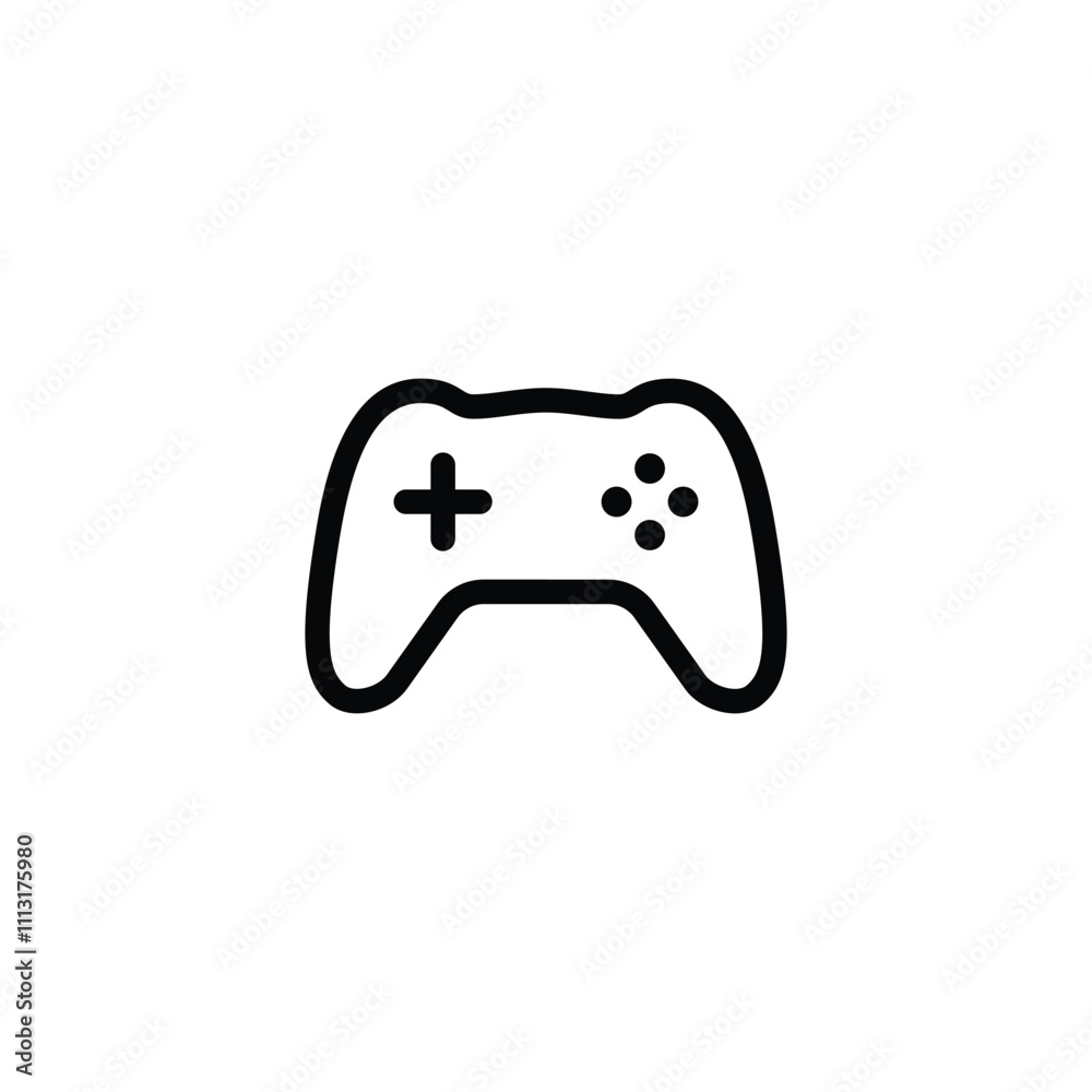 Game console icon set vector illustration Game console icon set vector illustration