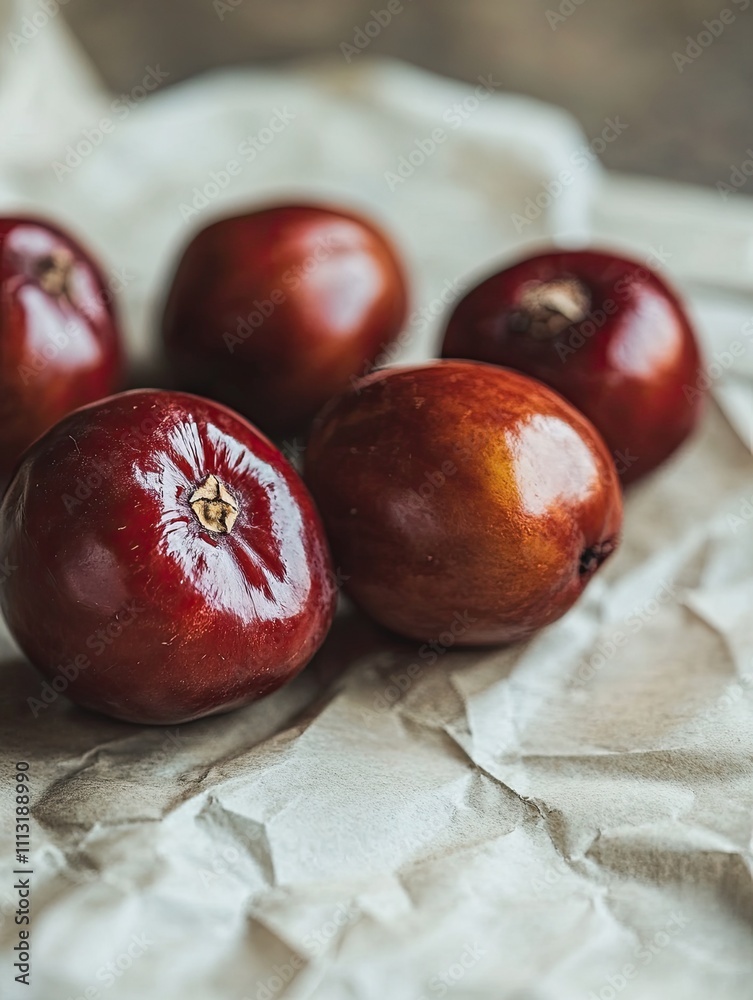 Obraz premium jujube isolated on paper background