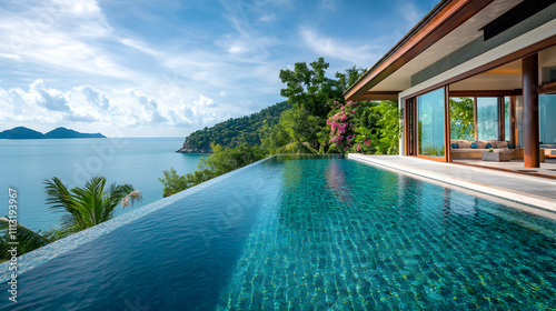 Luxurious Tropical Villa with Infinity Pool and Panoramic Views