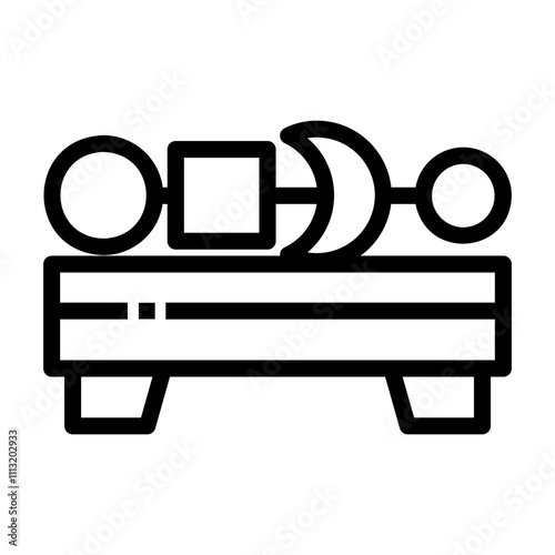 brochette Line Icon