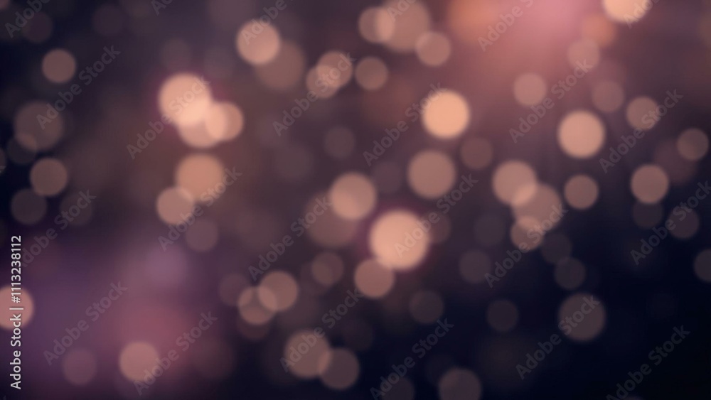 Fototapeta premium Enchanting Bokeh Lights Background: Perfect for Creative Designs, Websites, and Social Media