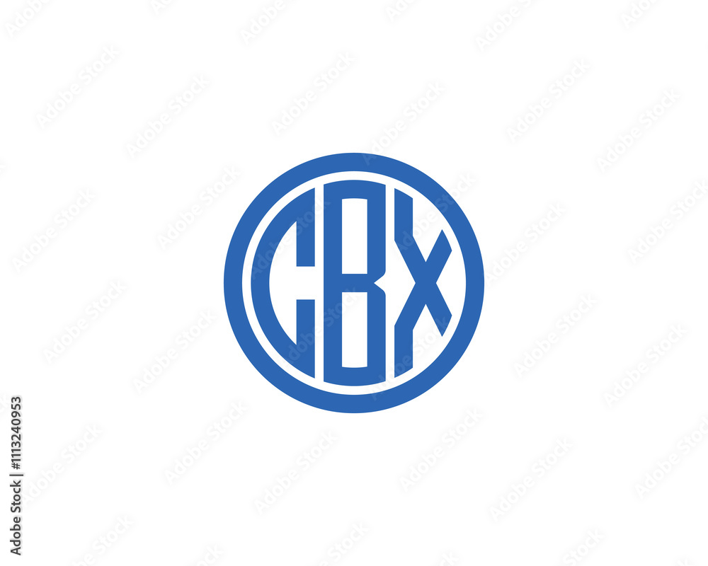 Obraz premium CBX Logo design vector template. CBX
