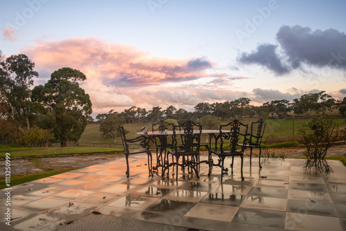 outdoor table photo