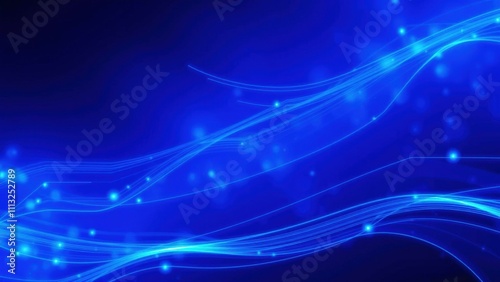 Mesmerizing Blue Abstract Waves: Perfect for Wallpapers, Backgrounds, and Digital Art Enhancements