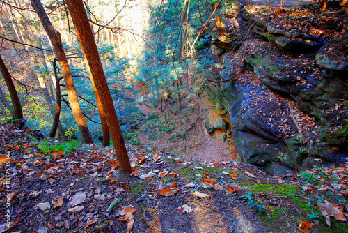 Cantwell Cliffs, Hocking Hills State Park, Ohio photo