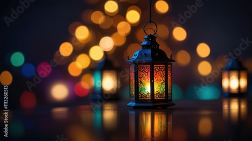 Illuminated Ramadan Lantern