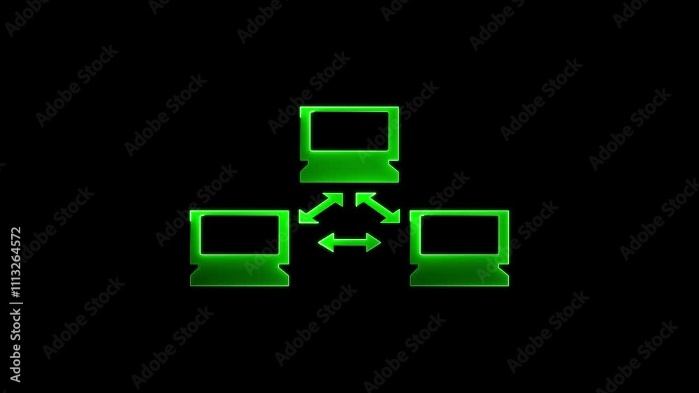 3d rendered illustration of a laptop 3d rendered illustration of a laptop