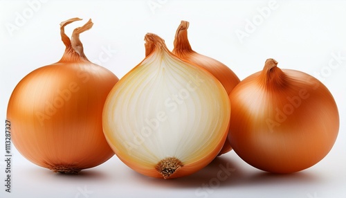 Wallpaper Mural Onion isolated on white background Torontodigital.ca