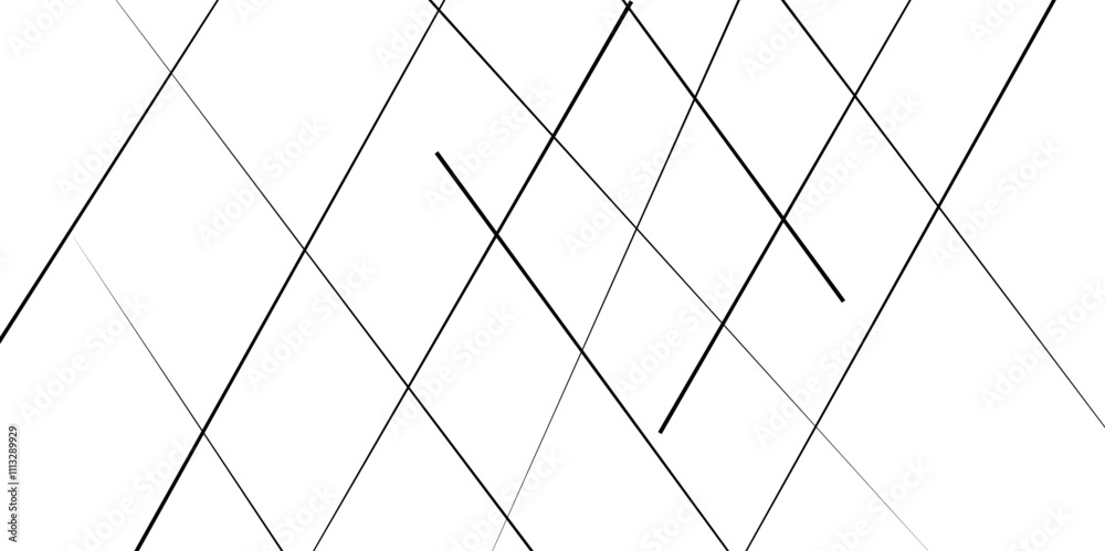 Random diagonal line image. Black thin line. Abstract lines in black and white tone of many squares and rectangle shapes on white background. Random diagonal line image. Black thin line. Abstract lines in black and white tone of many squares and rectangle shapes on white background.