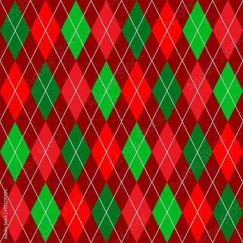 Christmas theme paper pattern for wrapping gifts and pattern for handkerchiefs