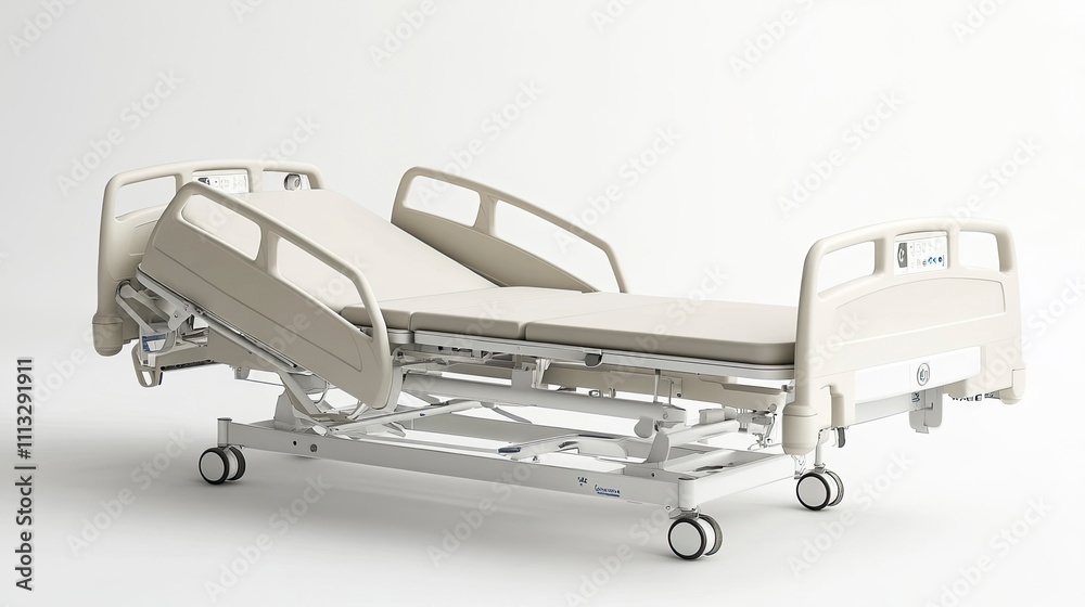 hospital bed, health care clinic, medical furniture recovery patient ward. hospital bed, health care clinic, medical furniture recovery patient ward.