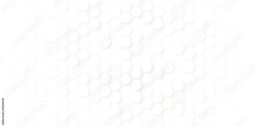 Seamless pattern of the hexagonal netting. Black honeycomb on a white background. Isometric geometry. 3D illustration Seamless pattern of the hexagonal netting. Black honeycomb on a white background. Isometric geometry. 3D illustration