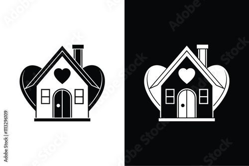 Loving Where You Live. The Home-Heart Icon in Modern Design