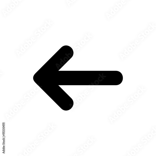 Arrow icon vector. Arrow sign and symbol for web design.