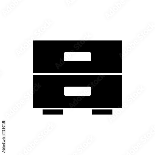 Archive folders icon vector. Document vector icon. Archive storage icon.