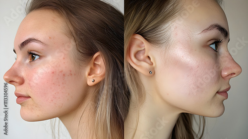 Before & After Acne Treatment Clear Skin Transformation